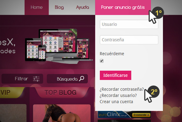 como recupero a pw REC1